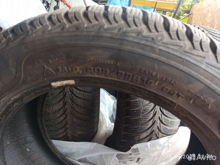Комплект зимней резины r16 липучка