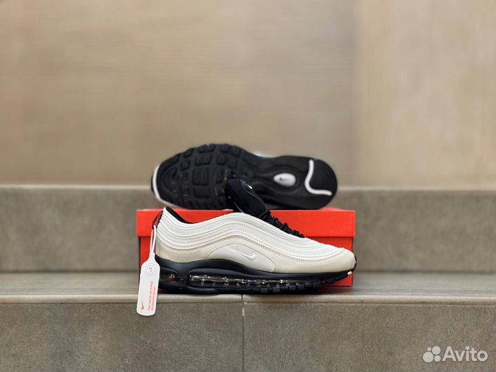 Nike air max 97 бежевые