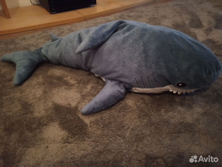 Акула из IKEA мягкая игрушка