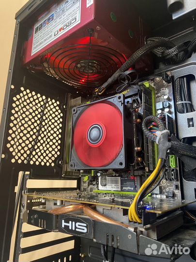 Игровой Компьютер(E5 2696V2/16gb/RX470/SSD)