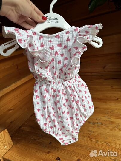 Ромпер боди для девочки 74 размер