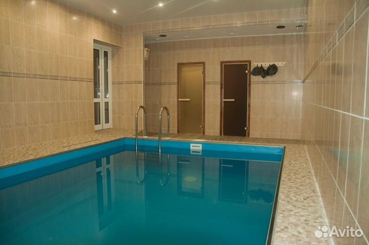 Баня с теплым бассейном