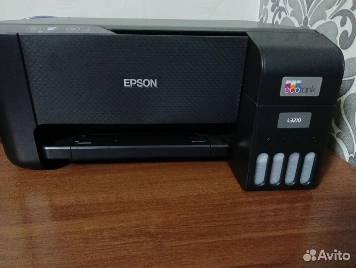 Цветной струйный мфу принтер epson L3210