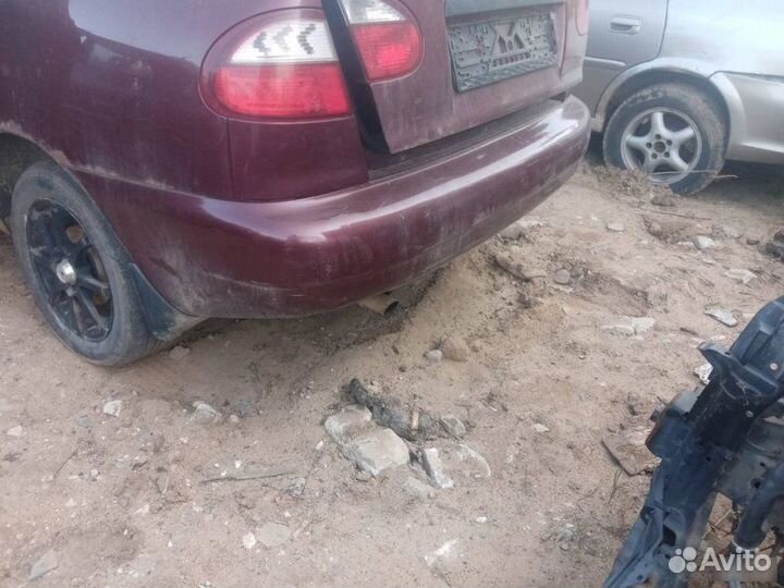 Бампер задний Chevrolet Lanos 2009