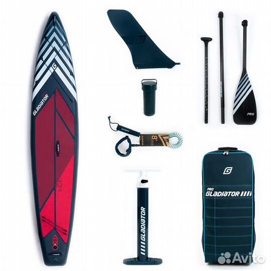 Сап SUP Gladiator Pro 12’6 S Новый, гарантия