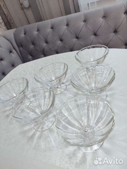 Креманки для мороженого / мороженица стеклянная