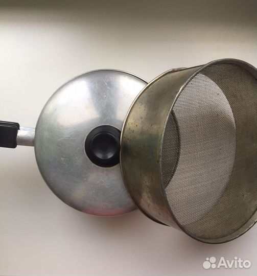 Кастрюля (ковш) 2л Сито СССР