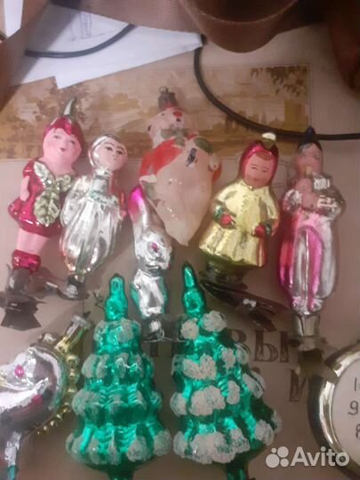 Елочные игрушки СССР