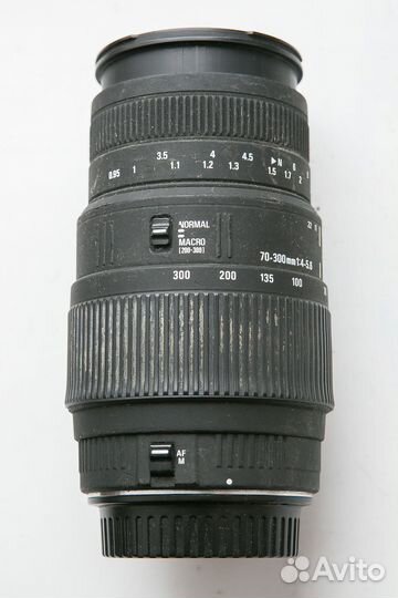 Объектив Sigma DG 70-300 1:4-5.6 (Canon)