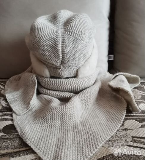 Шапка зимняя женская норковая