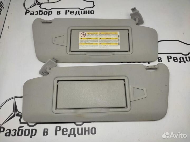 Козырьки w204 C-class 271.820 05.2011