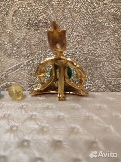 Винтаж брошь Тайский Будда