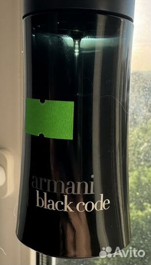 Armani black code eau de toilette 50 мл винтаж