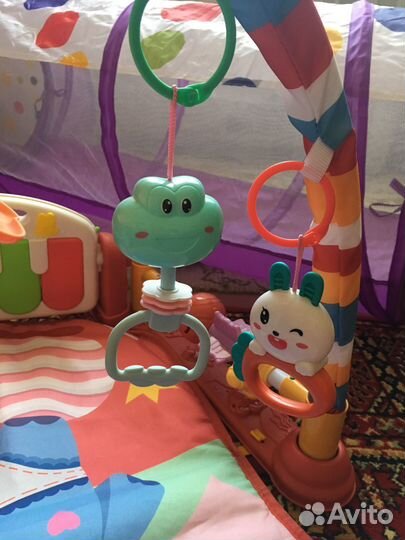 Коврик развивающий с пианино