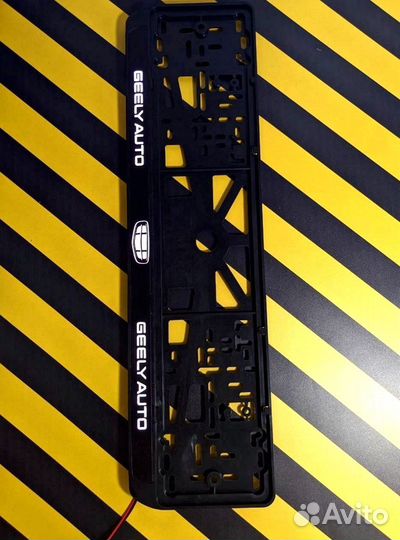 Рамка номера с подсветкой LED