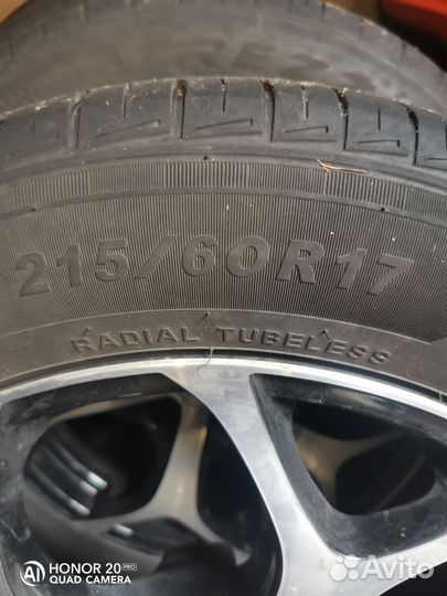 Колеса в сборе r17 летние 5 114.3