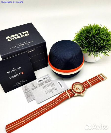 Часы swatch blancpain arctic ocean (Арт.33318)