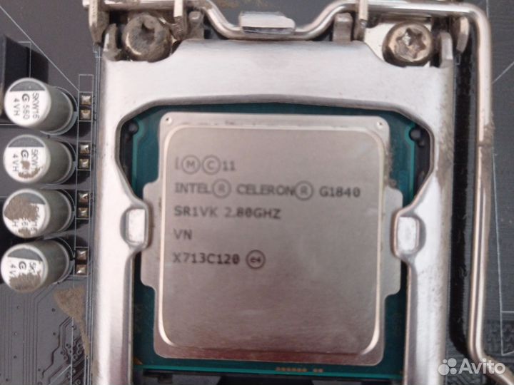 Материнская плата с процессором на lga 1150