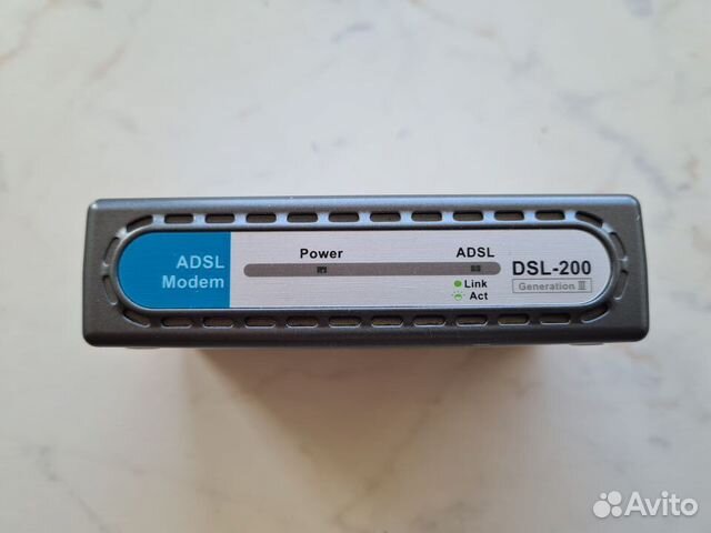 Модем adsl. S-link DSL-2OO