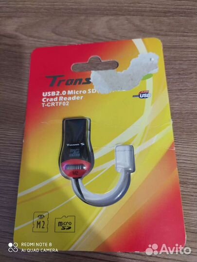 Usb переходник microSD, M2