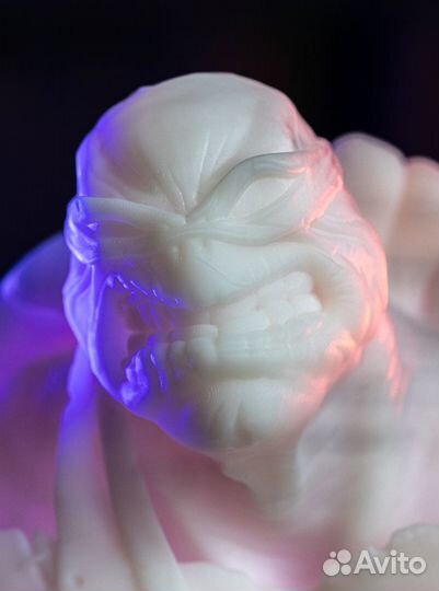 Черепашка ниндзя фигурка: торс. 3Д печать