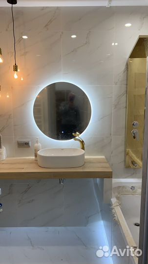 Укладка кафельной плитки и кварцвенила