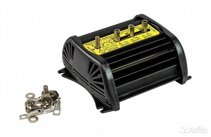 Зарядный изолятор, 70 A, 3 аккумулятора, 65x127x13