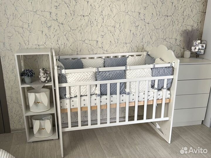 Бортики в кроватку