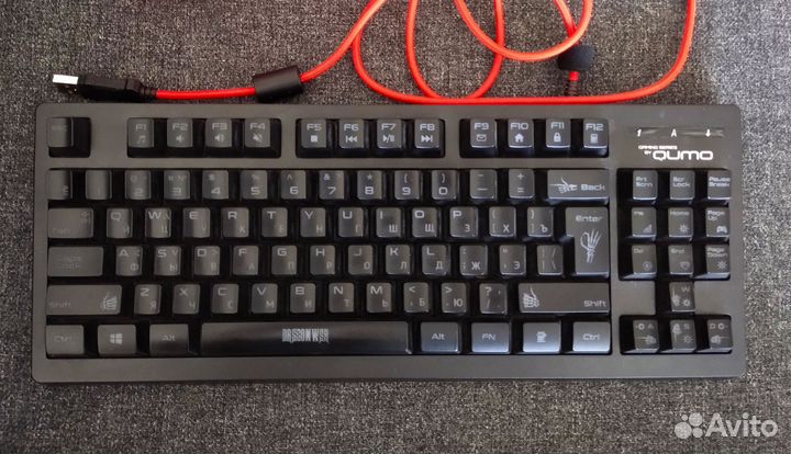 Игровая клавиатура мембранная Qumo
