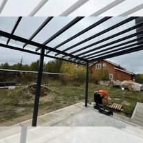 Навесы под авто под ключ, Решетниково