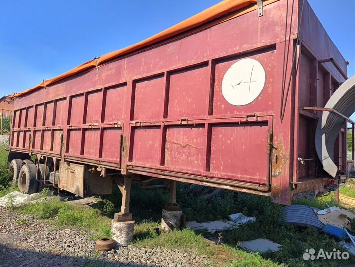 Полуприцеп зерновоз ОДАЗ 9370, 1986