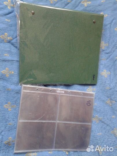 Листы и альбомы для жетонов метро