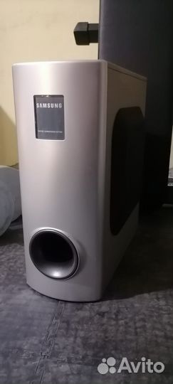 Сабвуфер и колонки