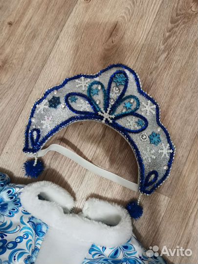 Костюм снегурочки для девочки