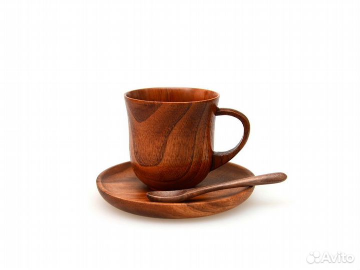 Кружка чашка деревянная 210 мл