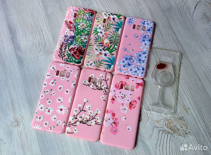 На samsung s8 стекло пленка чехол поклейка