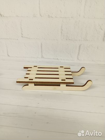 Сани деревянные