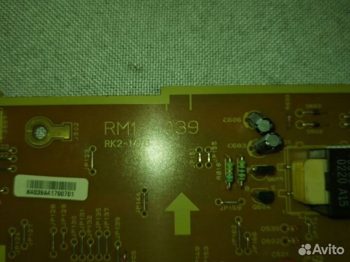 RM1-3758 RM1-4039 Высоковольтная плата