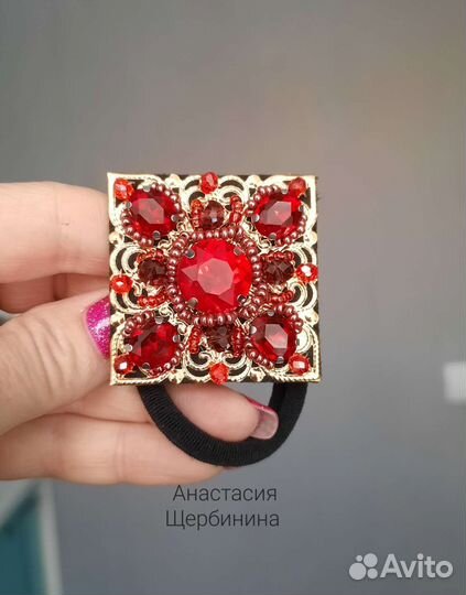 Резинки для волос ручной работы