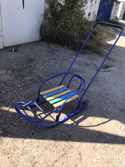 Санки с колесами