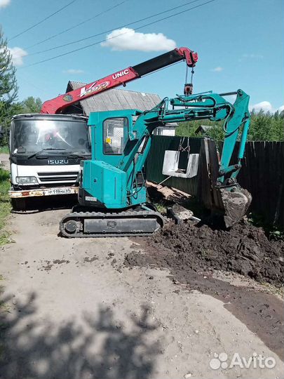 Услуги мини экскаватора