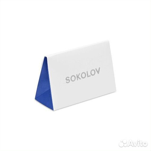 Кольцо sokolov из серебра, 94012205, р.16,5