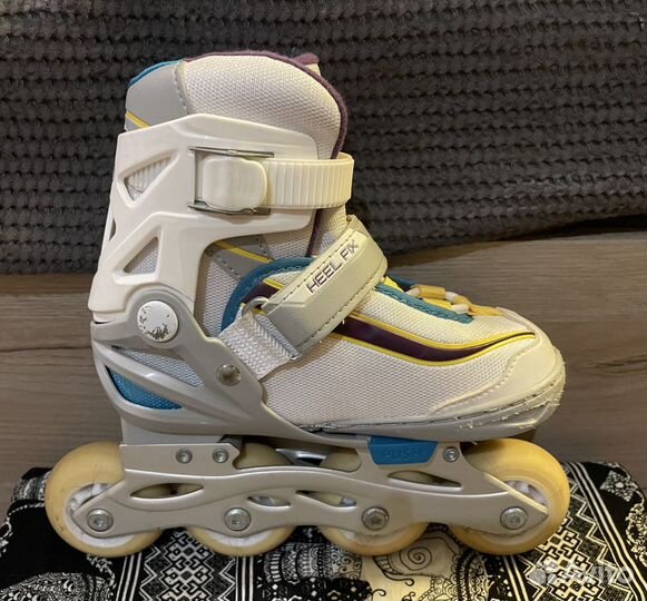 Ролики детские reaction rainbow abec 3