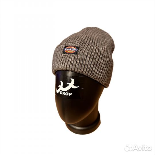 Шапка бини dickies серая (в наличии)