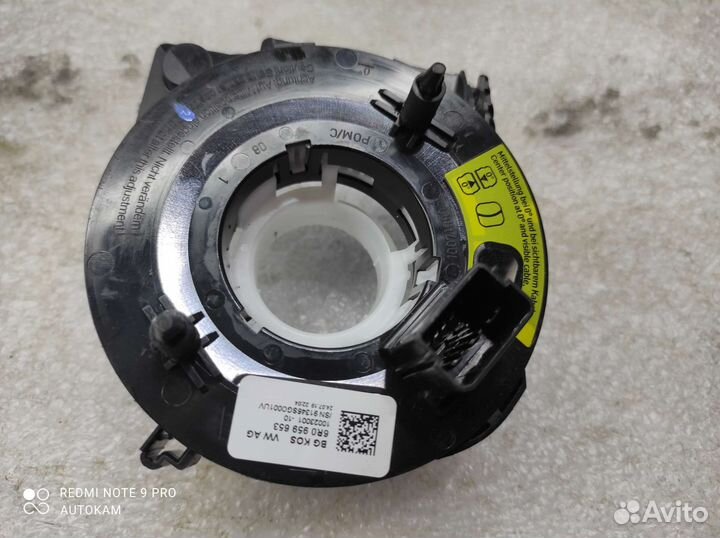 Шлейф подрулевой Volkswagen polo 5 рестайлинг