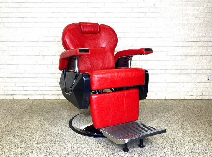 Барбер кресло Saturn Red