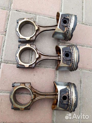 Поршень шатун Toyota crown 1jz-ge 2.5