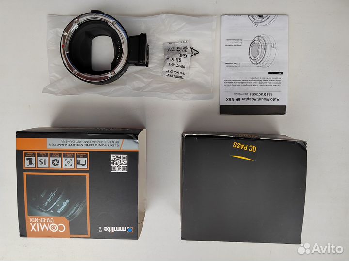 Адаптер Canon EF/EF-S - Sony E-Mount