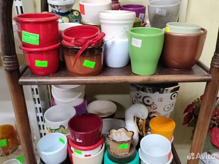 Горшки керамика Германия в ассортименте