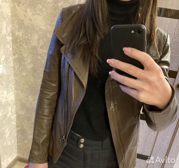 Кожаная куртка